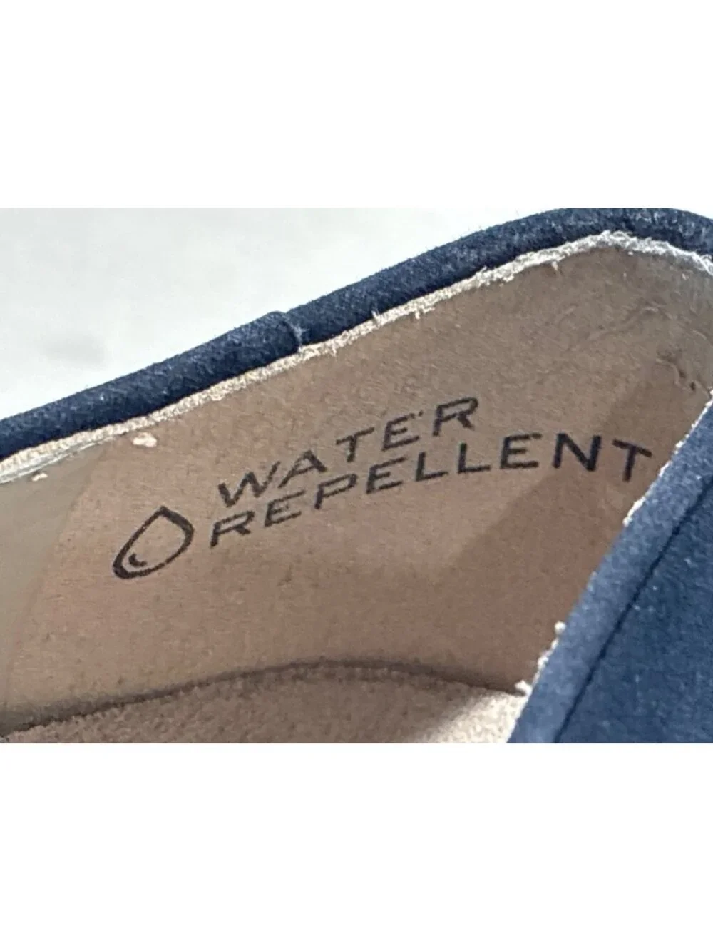 Vionic Willa wedge Womens wedges loafers navy suede chunky lug sole size 8